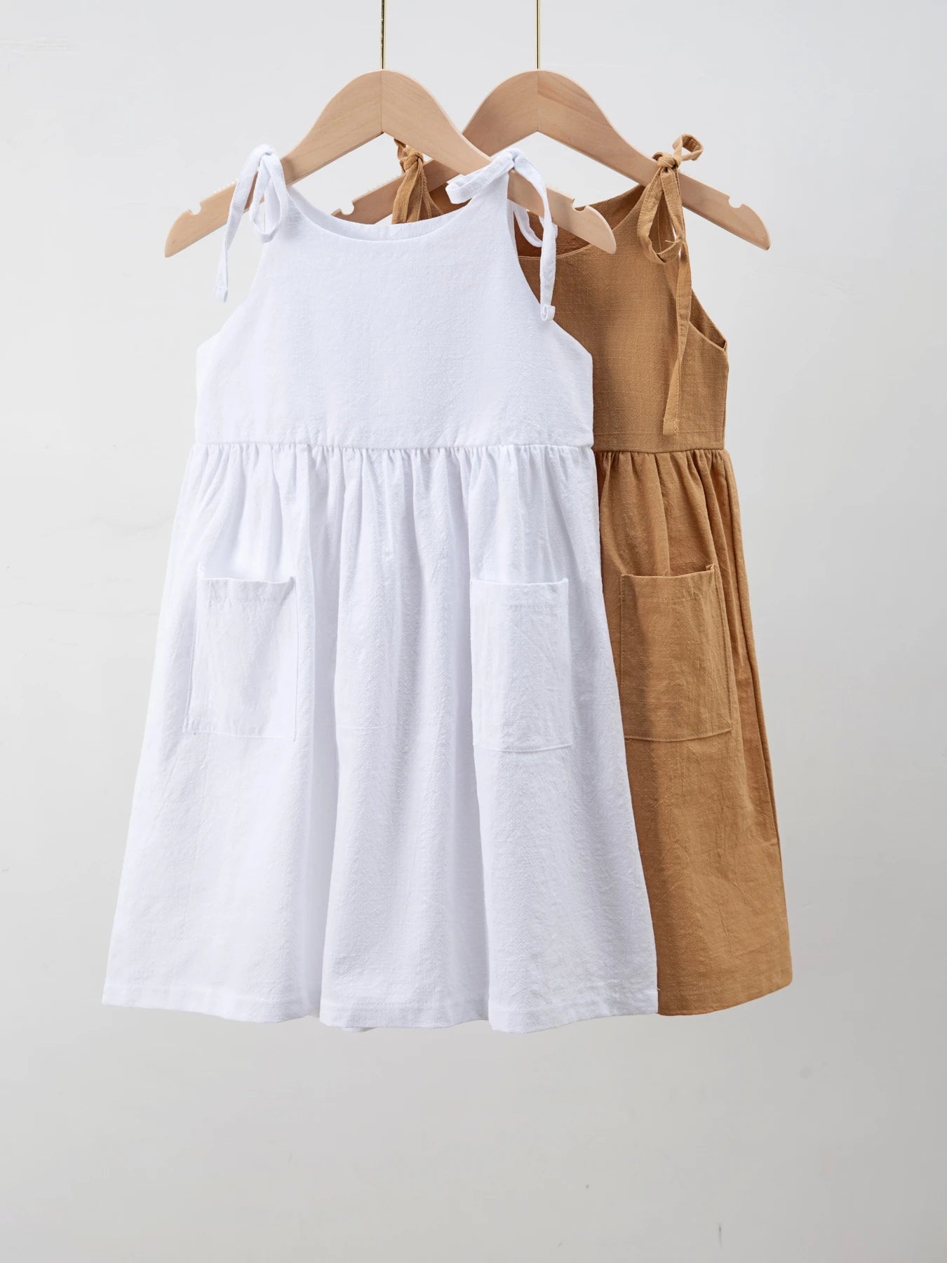 Tie Shoulder Summer Dress